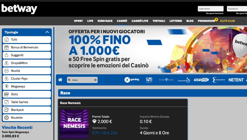 DigitallySara lavoro SEO per Bewtay casino online